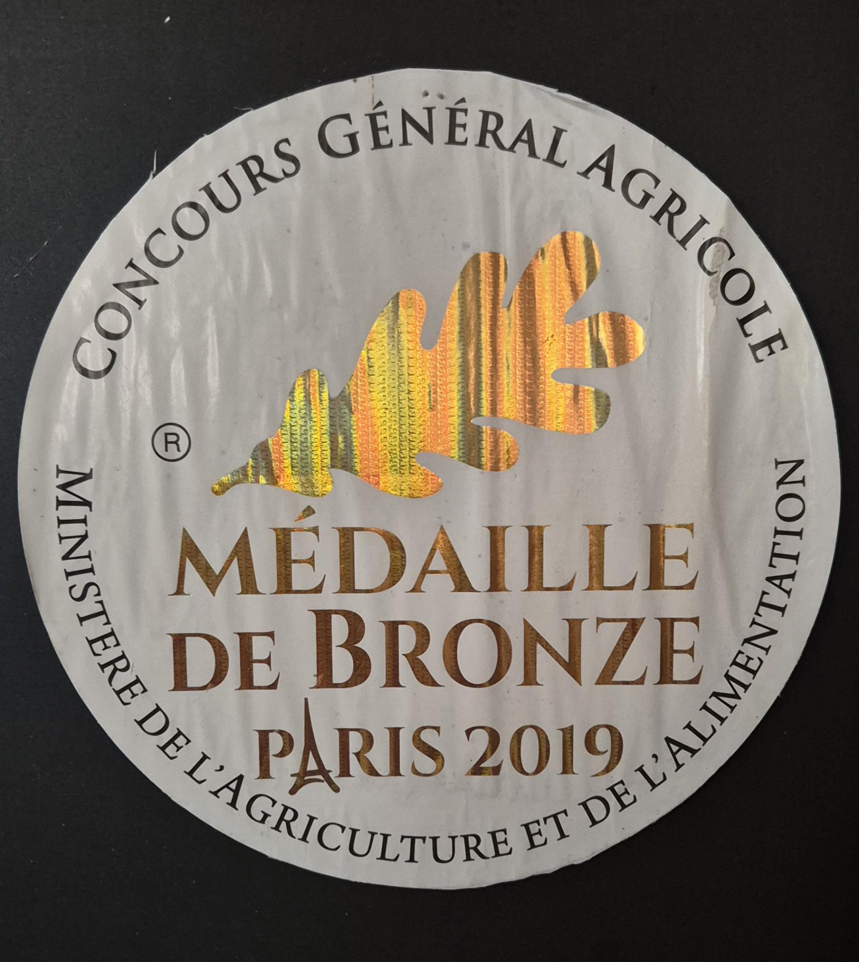 Medaille paris 2019